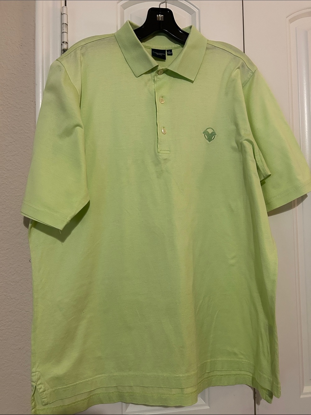 Fairway & Greene Light Green Golf Polo Shirt